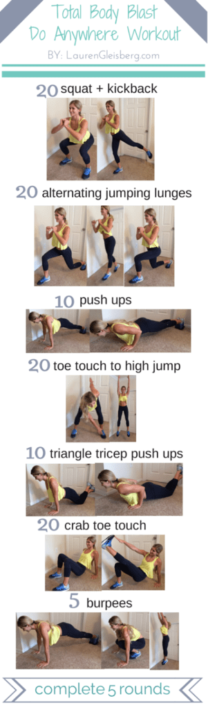 Total Body Workout Circuit -10/1 - Lauren Gleisberg