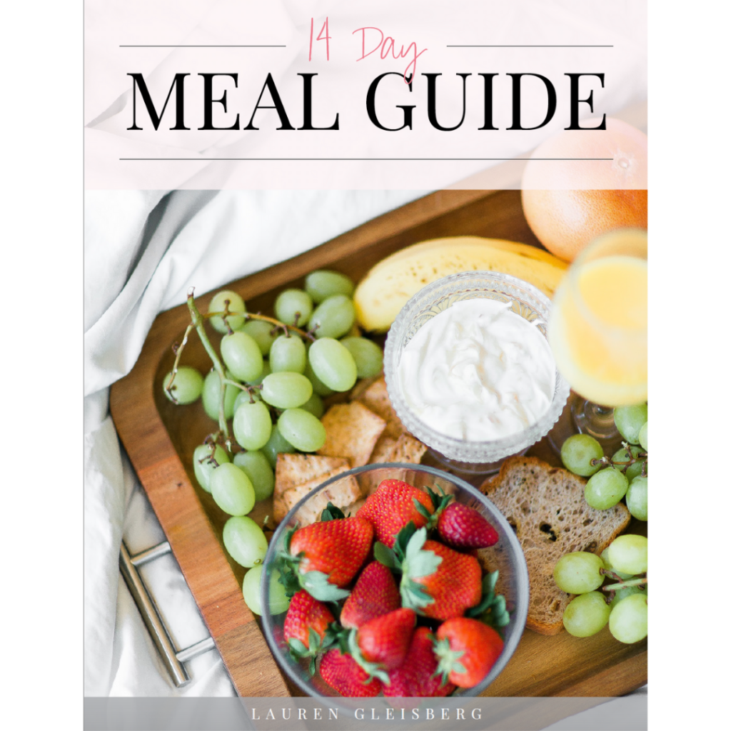14 Day Meal-By-Meal Guide