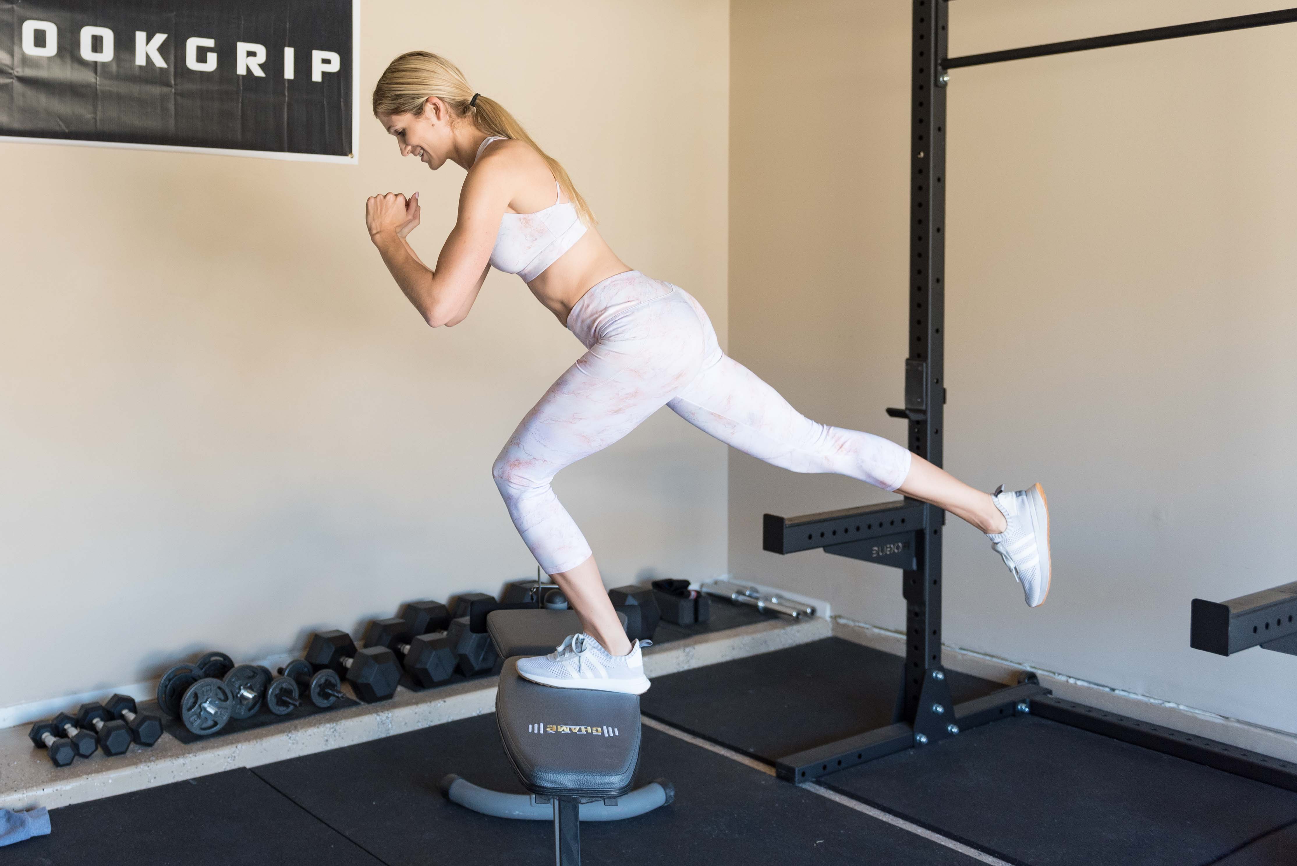 Weighted Leg + Butt Workout - Lauren Gleisberg