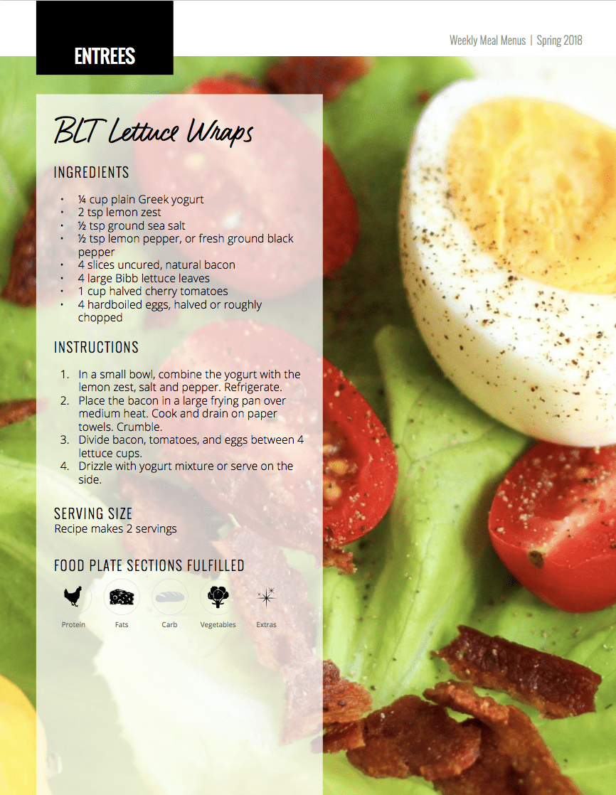 blt lettuce wrap recipe