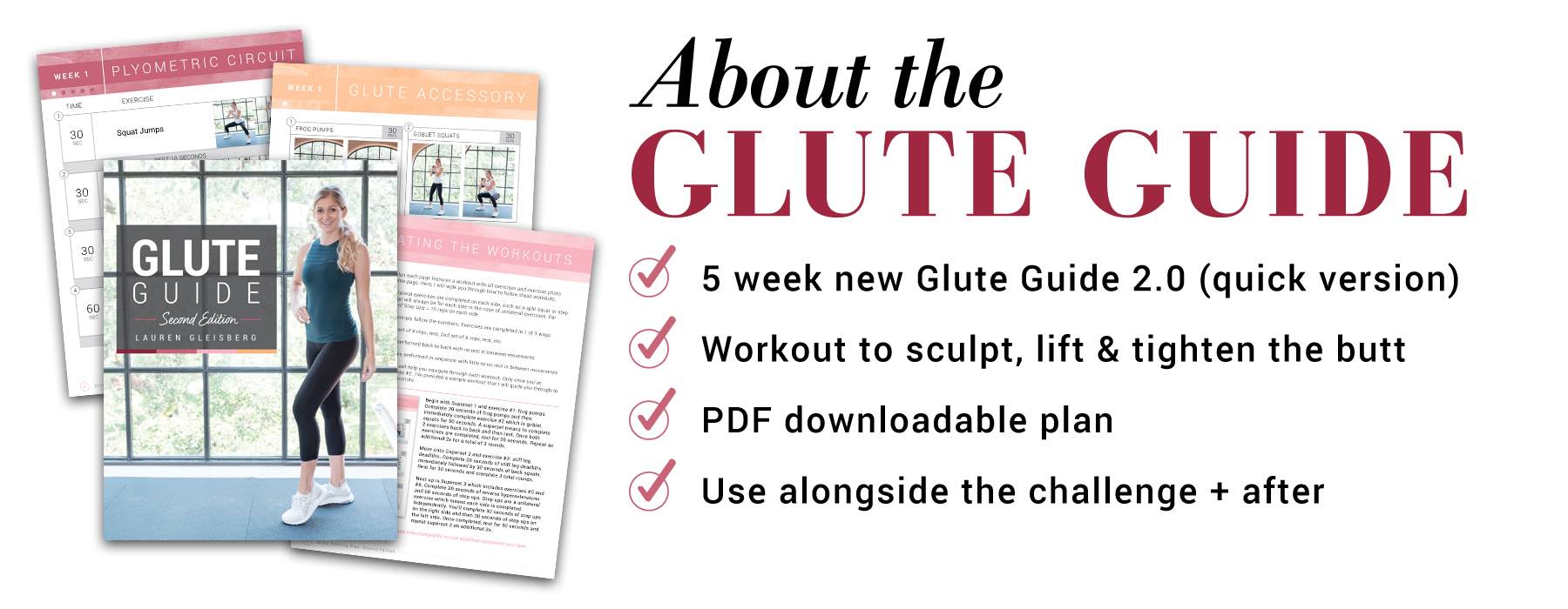 lauren gleisberg's glute guide