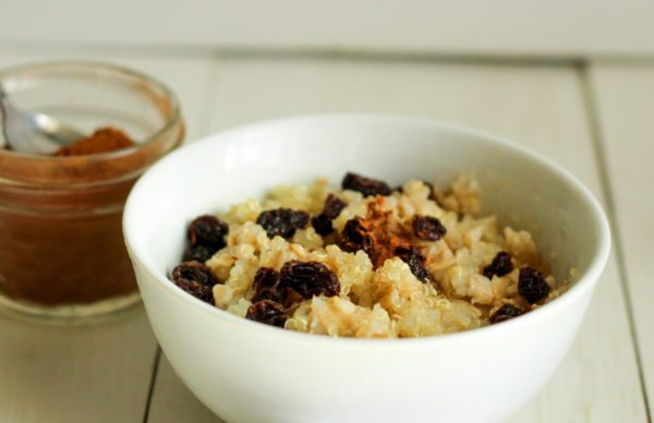 Quinoa-and-Raisin-Oatmeal