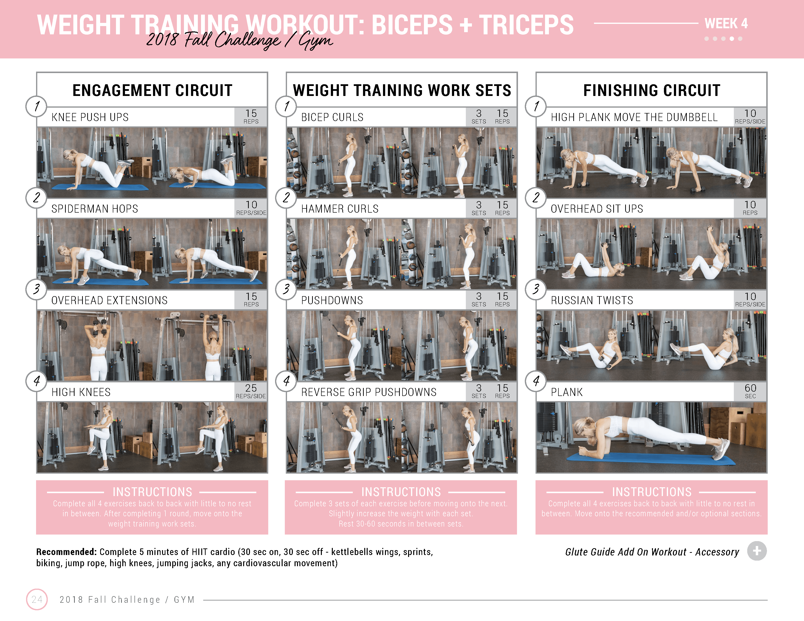 arms and abs workout