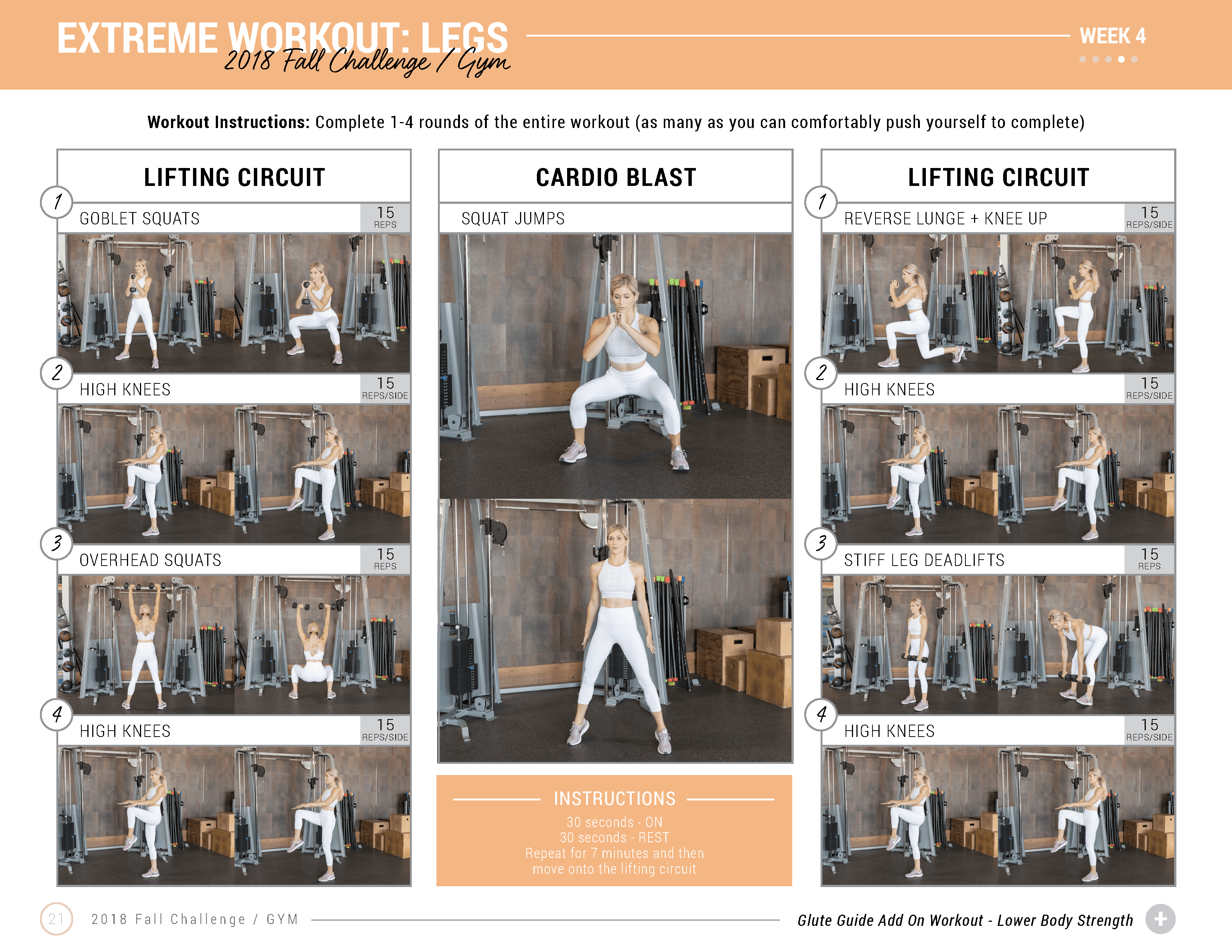 legs and butt intense workout