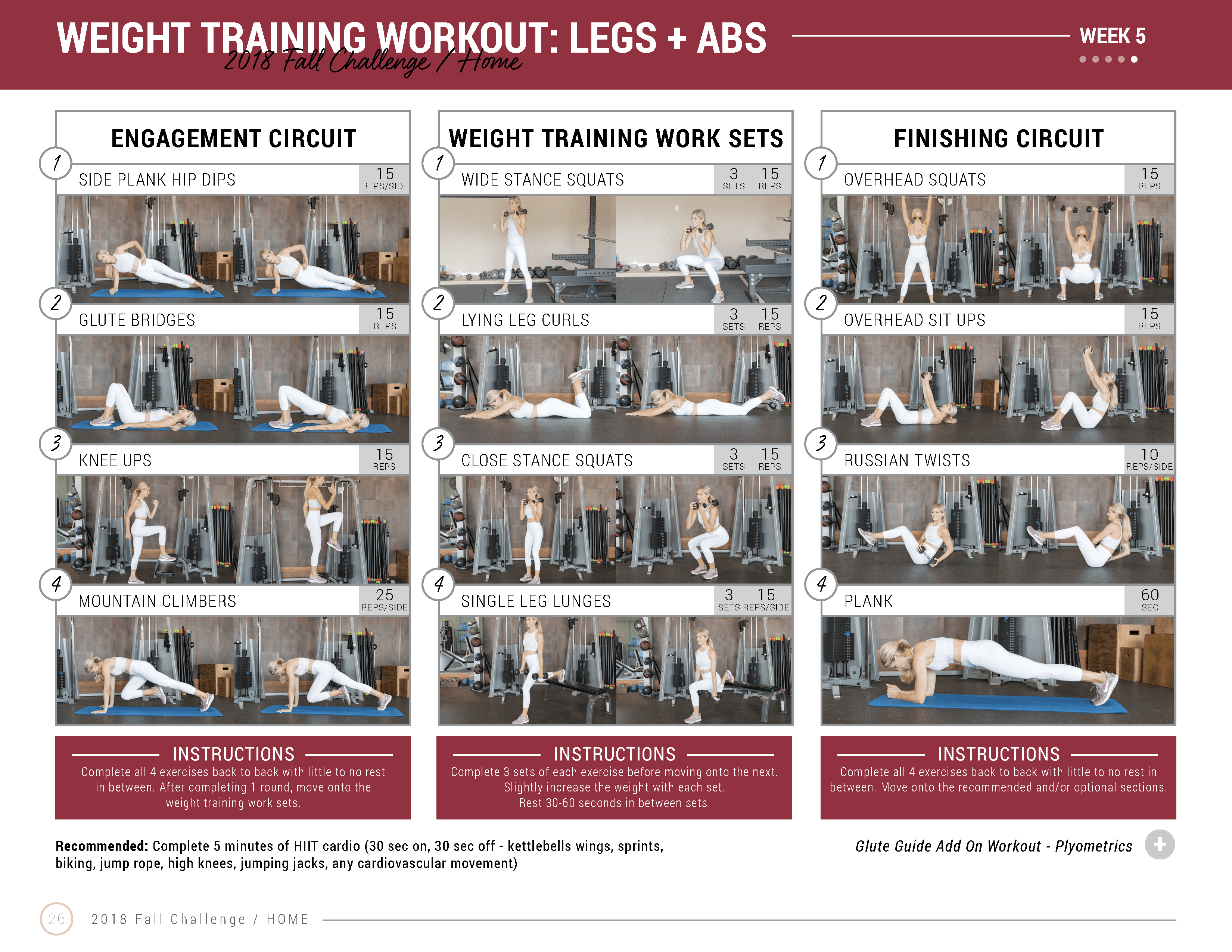 legs and abs at home workout