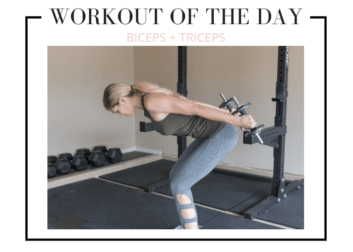lauren gleisberg tricep kickback arm workout