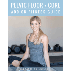 lauren gleisberg pelvic floor and core fitness plan