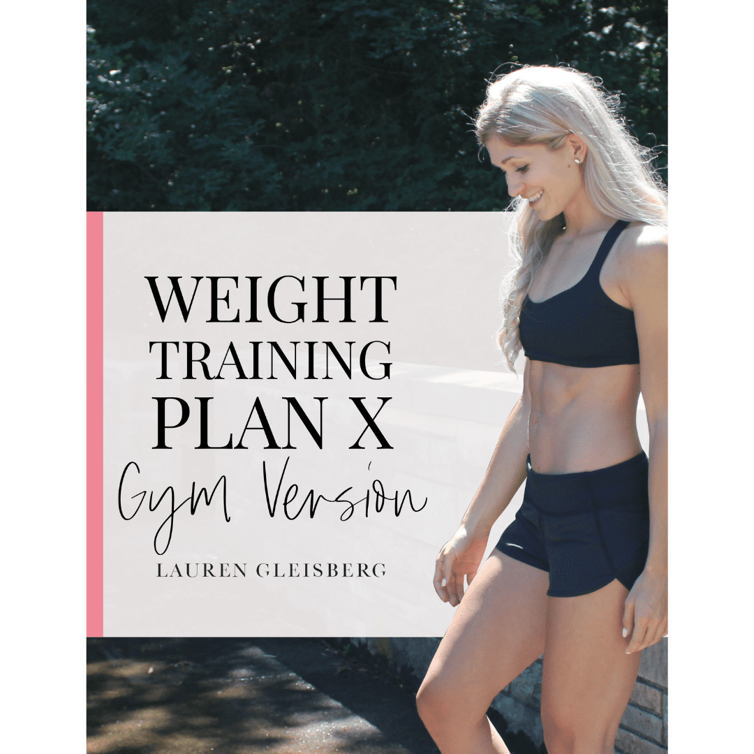 Weight Training Plan X home Gym Versions Lauren Gleisberg Weight Training Plan X home Gym Versions Lauren Gleisberg