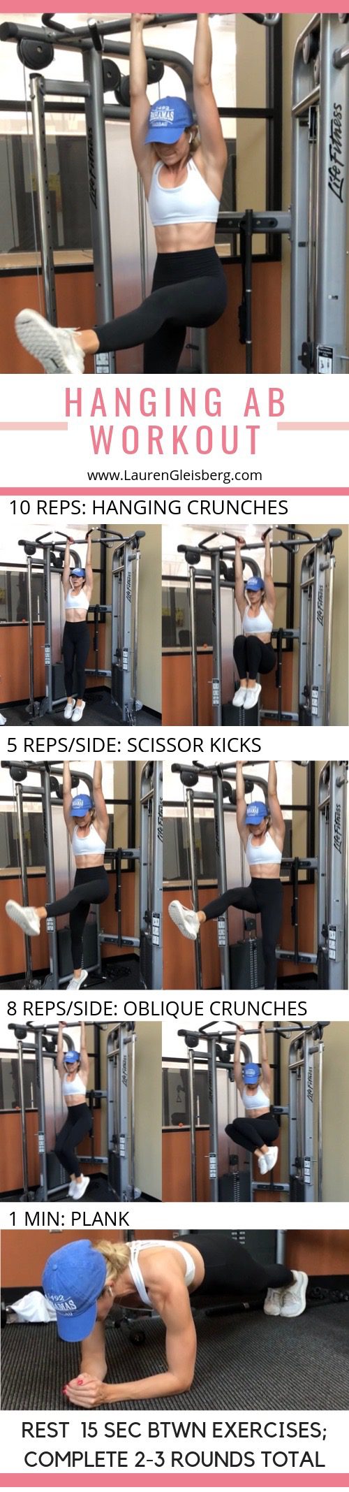 hanging abs and obliques workout