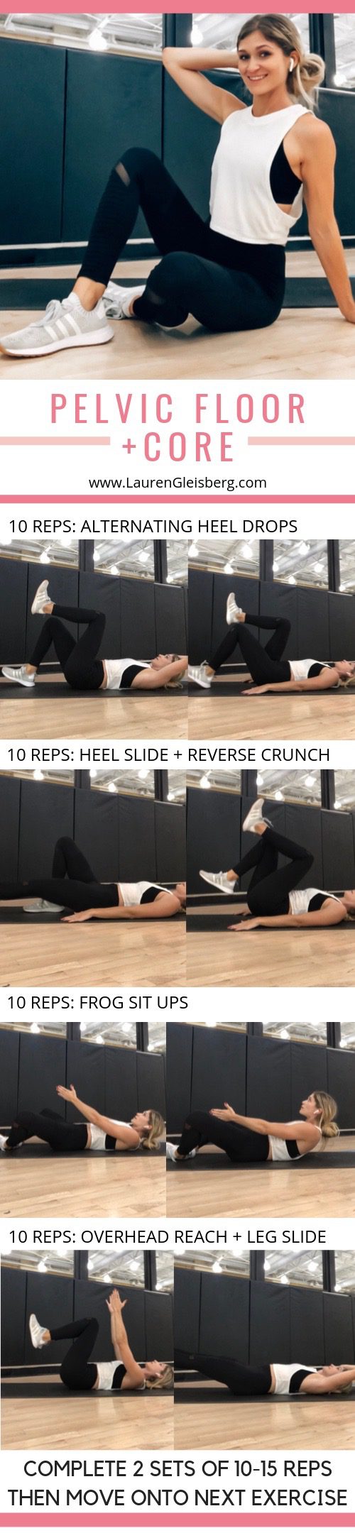 pelvic floor and core workout