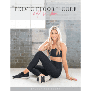 Pelvic Floor + Core Plan 2.0