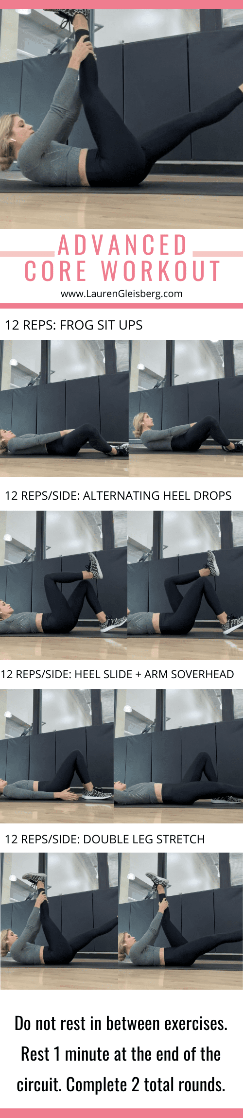 advanced pelvic floor and core workout