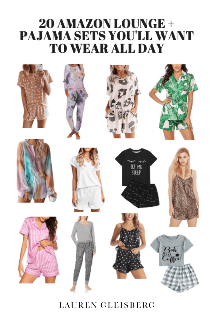 20  Pajama Sets + Lounge Wear You'll Want to Wear All Day