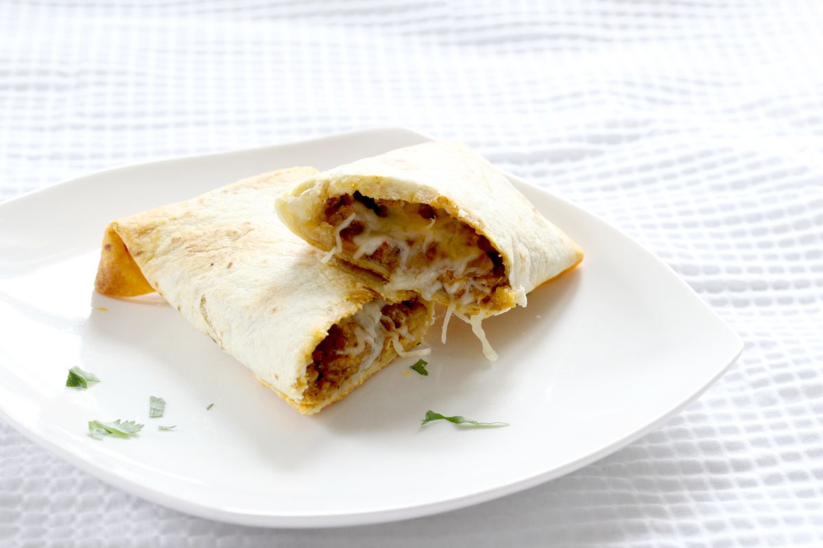 Cheeseburger Wrap - Organize Yourself Skinny