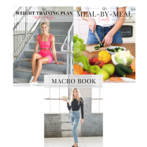 WTP Q3 + Meal Guide + Macro Book Bundle