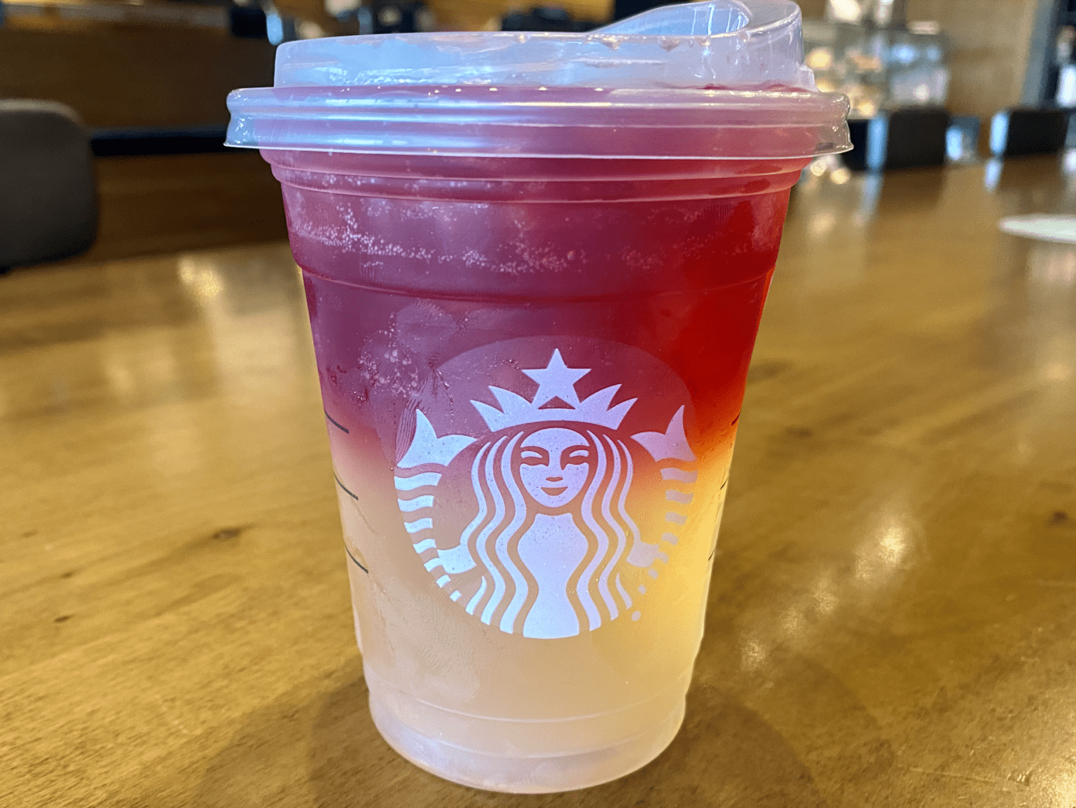 HEALTHY STARBUCKS DRINK ORDER: Sunrise Lemonade Tea